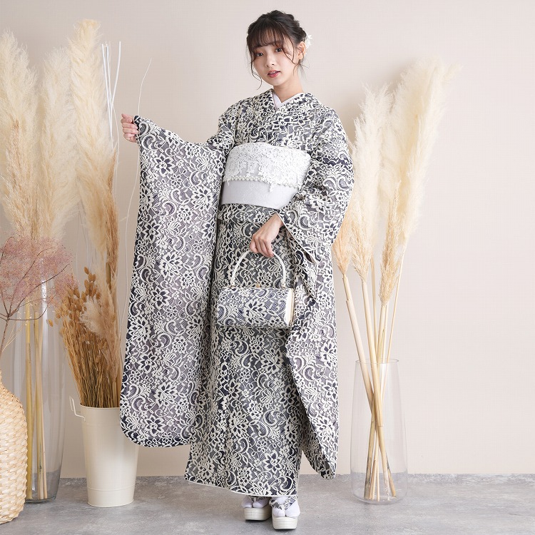 utatane レンタル 振袖 成人式 21点セット レトロ 成人式セット レース