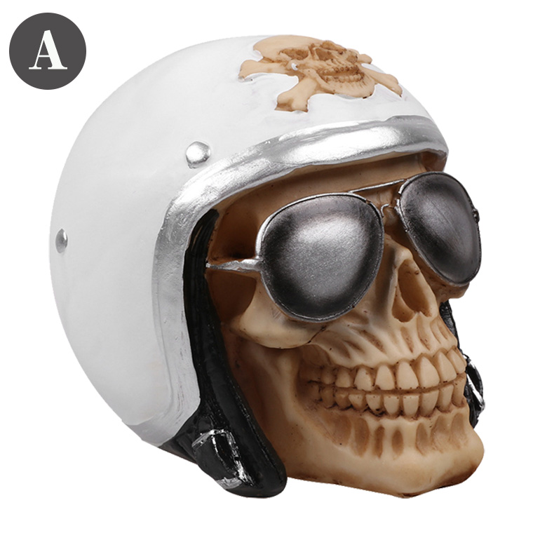 スカル ドクロ 置物 ガイコツ 海賊 ハロウィン 骸骨 髑髏 頭蓋骨