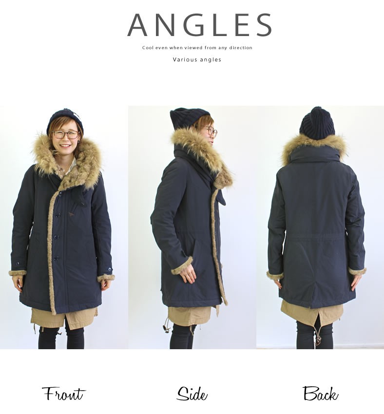 Johnbull（ジョンブル） レディース アウター アビエーターコート