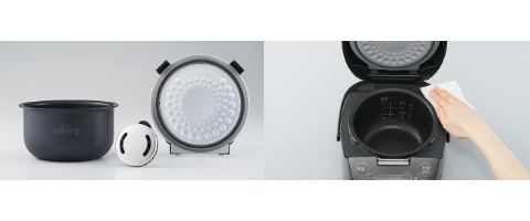 タイガー魔法瓶 IHジャー炊飯器 炊きたて 3合 スチールブラック JPF