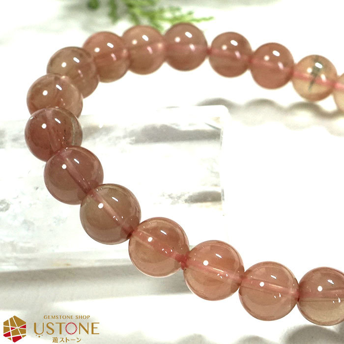 アンデシン ブレスレット 8mm AAA カラーチェンジ 天然石