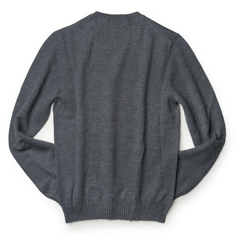 Gran Sasso（グランサッソ） ニット クルーネック ミドルゲージ