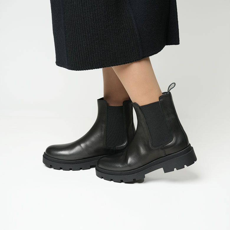 FABIO RUSCONI（ファビオルスコーニ） ショートブーツ サイドゴア