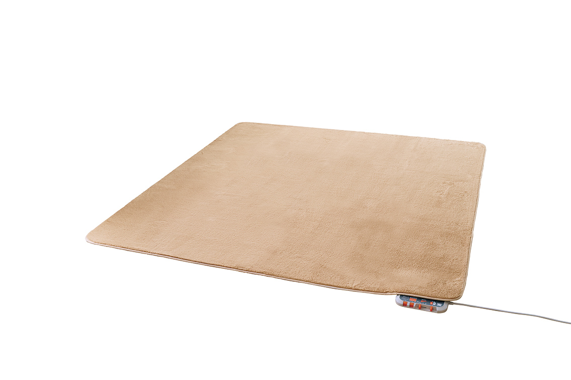 ゼンケン 【電磁波99%カット】 電気ホットカーペット3畳用カバー付き(S