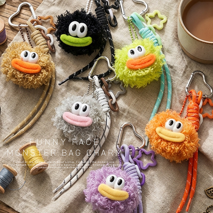 VitaFelice（ヴィータフェリーチェ） バッグチャーム フェイス