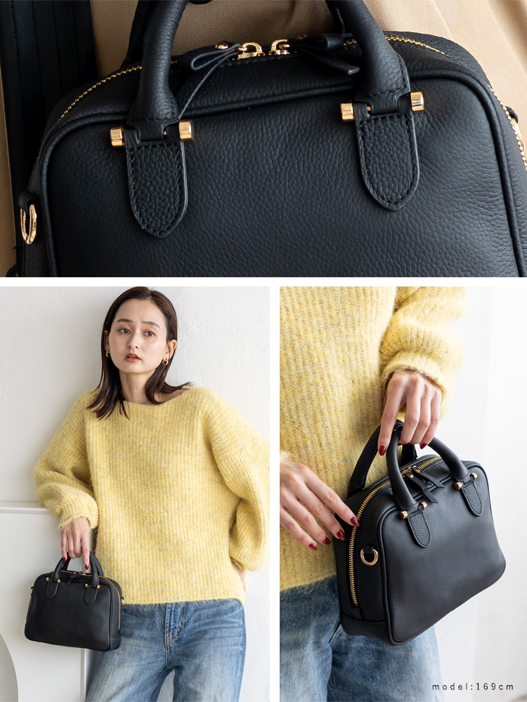 VitaFelice（ヴィータフェリーチェ） ハンドバッグ レディース 本革