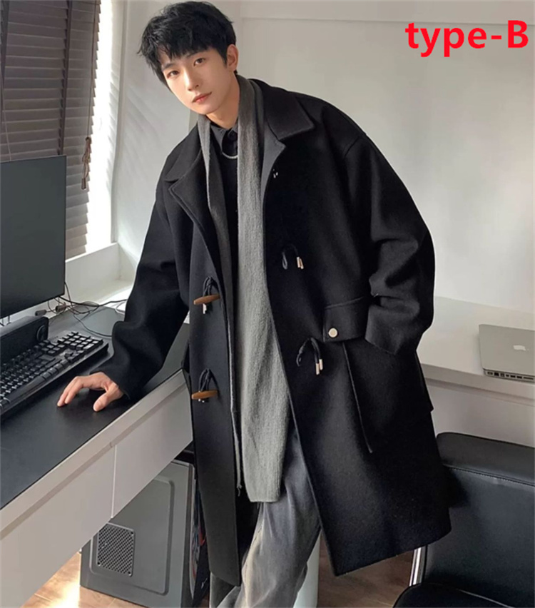 ダッフルコート メンズ メルトン ロングコート : VIVISHOW - 通販