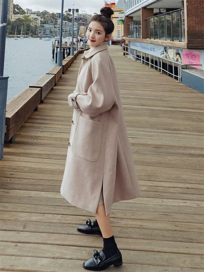 ロイヤルブルー コート レディース（レディースチェスターコート