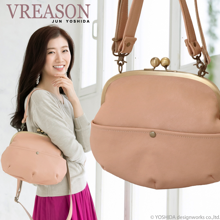 VREASON（ヴレアゾン） ショルダーバッグ ショルダー がま口