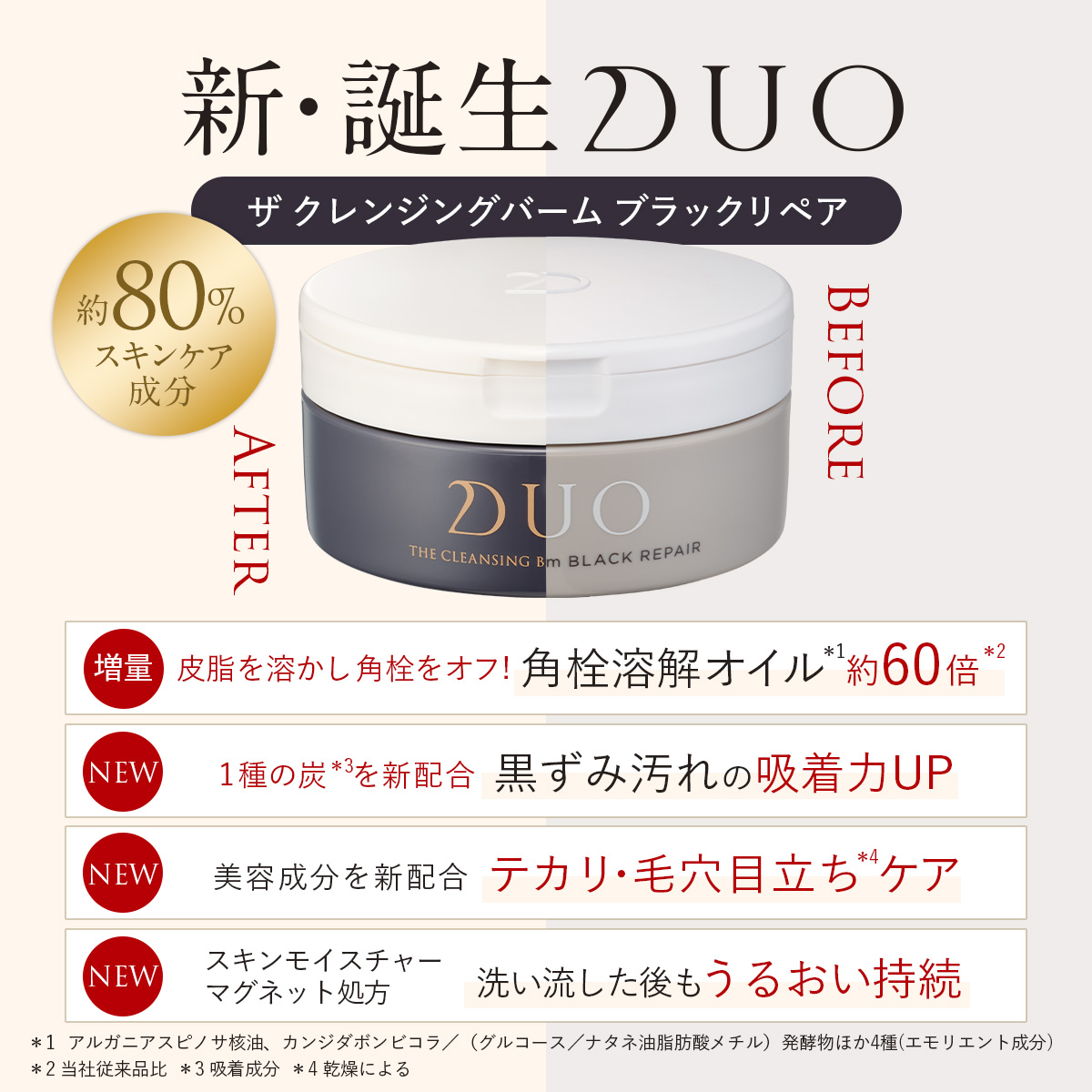 rococonail】【8個セット】DUO クレンジングバーム 赤箱 rococonail様