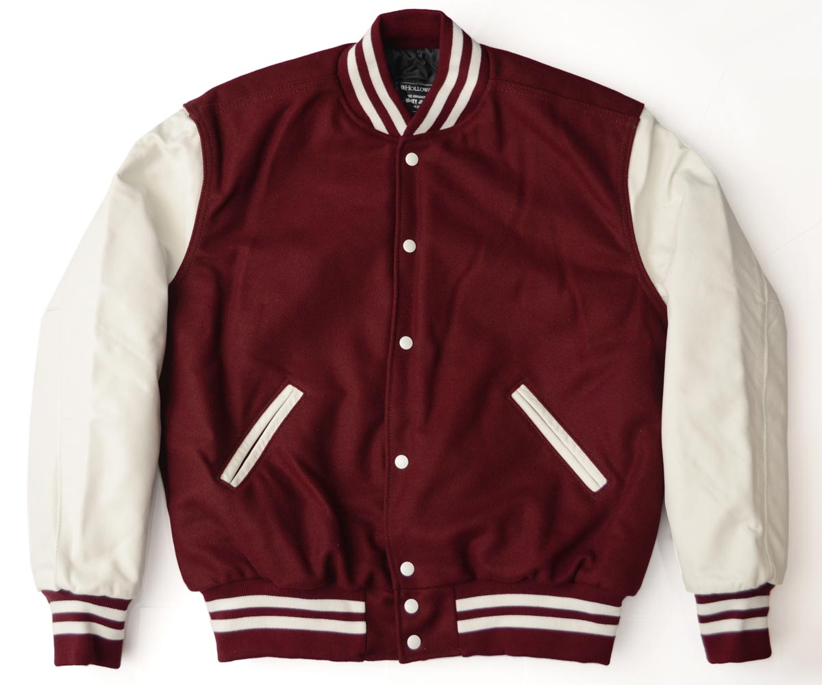 HOLLOWAY レザー/メルトン スタジャン 34色展開 ［VARSITY］スタジアム