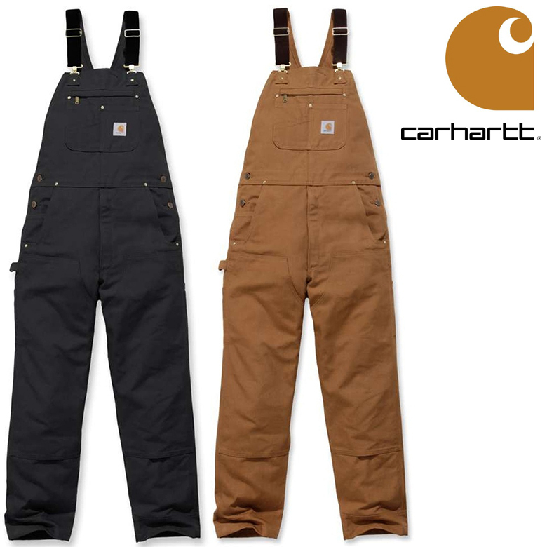 Carhartt（カーハート） CARHARTT DUCK UNLINED BIB OVERALLS