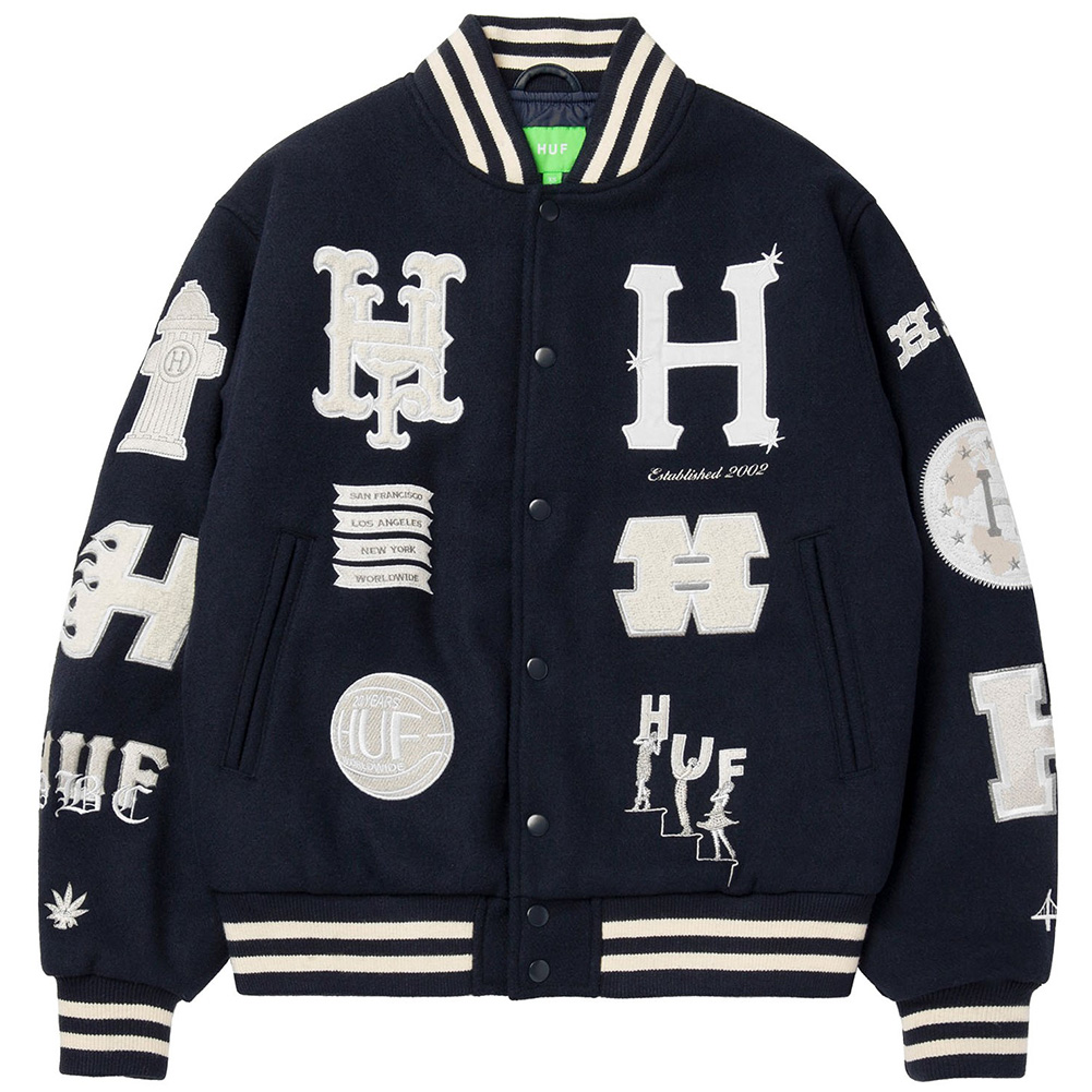 HUF（ハフ） ジャケット HUF 20 YEAR CLASSIC H VARSITY JACKET