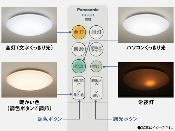 パルック 公式店 パナソニック シーリングライト LED HH-CM1023RA 〜10
