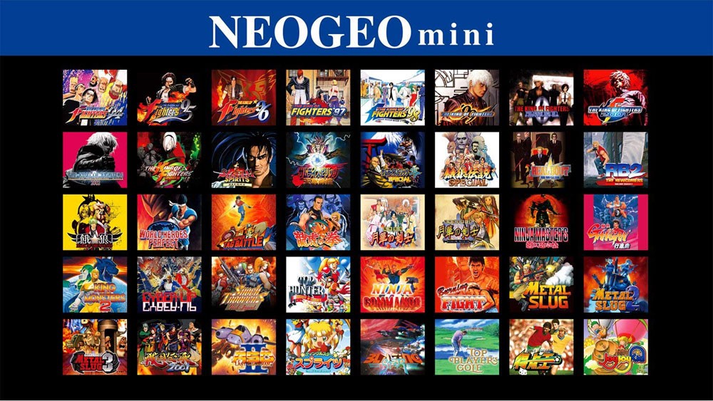 SNK NEOGEO mini ネオジオミニ 本体+コントローラー+アクセサリー