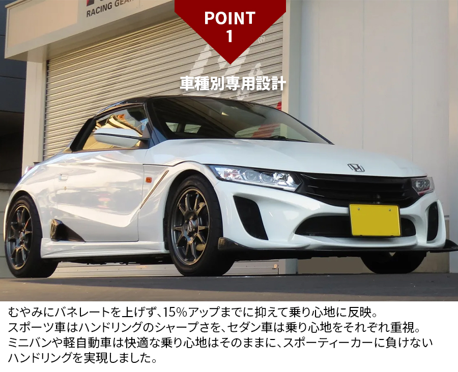 ヴェルファイア AAHH40W トヨタ ダウンサス ST181A レーシングギア