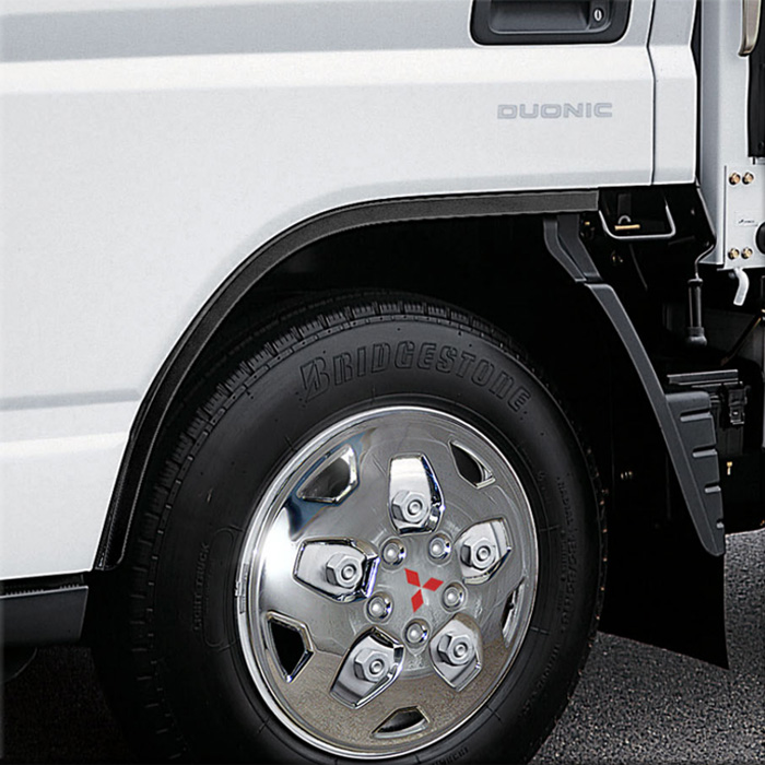 三菱ふそう キャンター FBA6 ミツビシふそう純正 メッキホイール