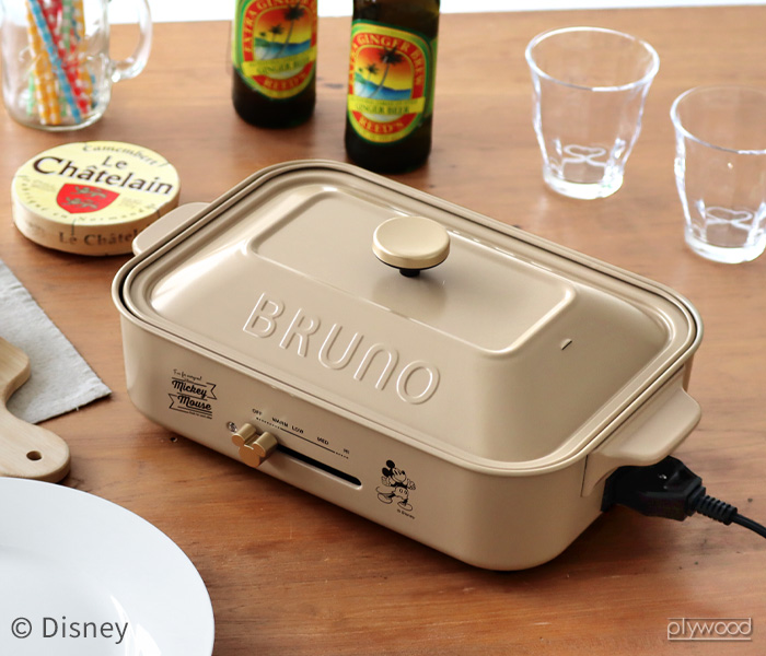 BRUNO（ブルーノ） ☆SALE☆ ディズニー ホットプレート 本体＆4種