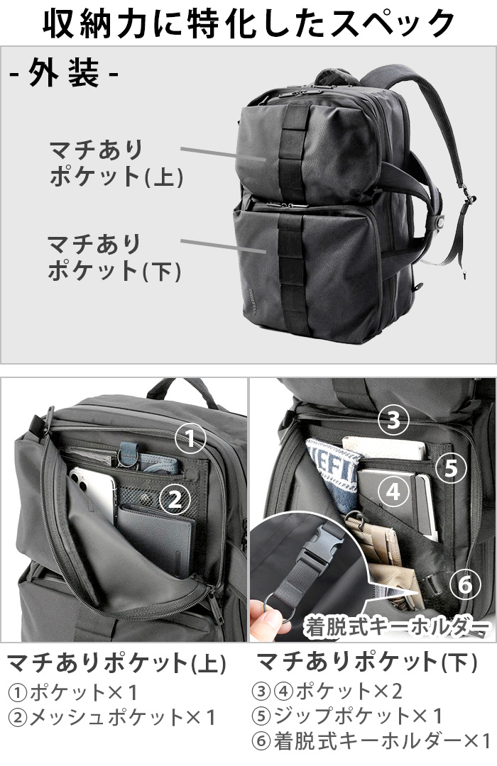BRIEFING（ブリーフィング） 正規品 SW 2WAY パック BRIEFING SW 2WAY