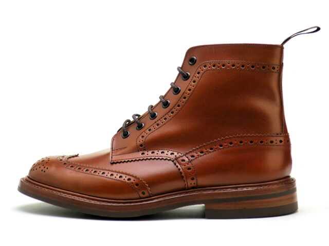 Tricker's（トリッカーズ） カントリーブーツ ストウ ウィングチップ