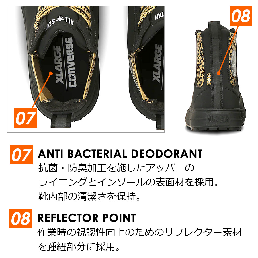 2025春夏新作 コンバース CPD ALL STAR PS SIDEGORE HI XLARGE