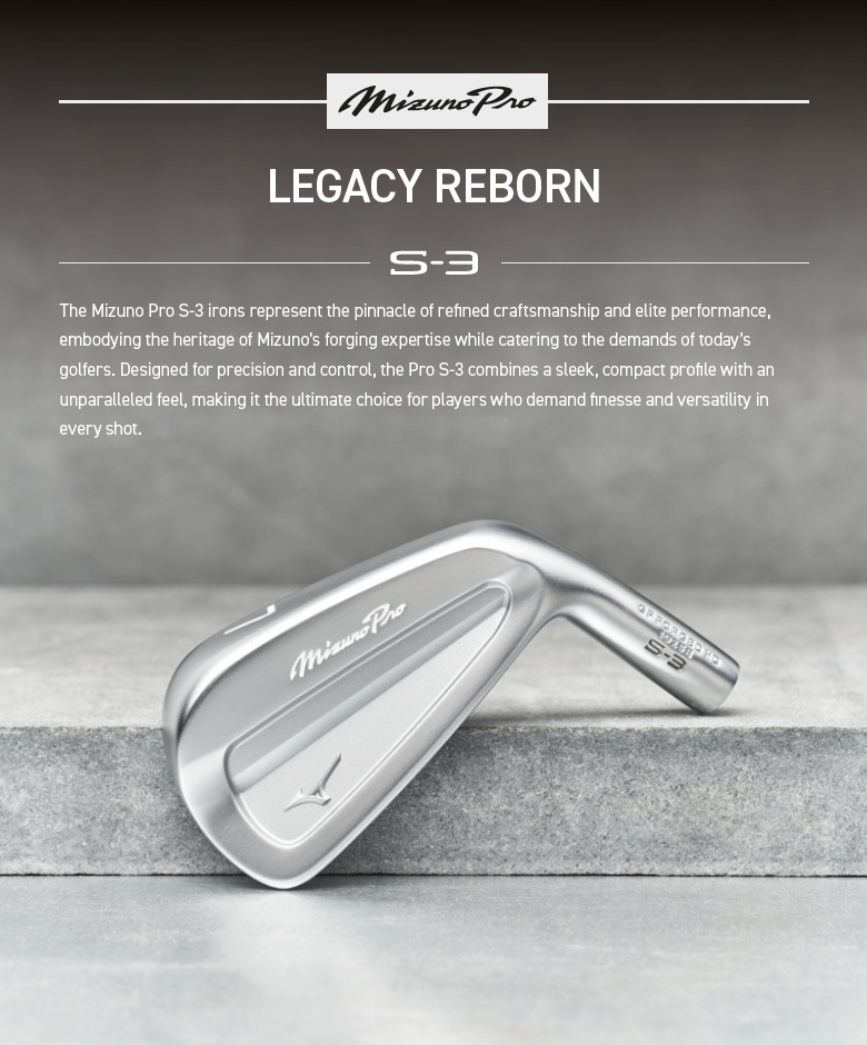 MIZUNO（ミズノ） (レフティモデル) Mizuno USA Mizuno Pro S-3 Iron