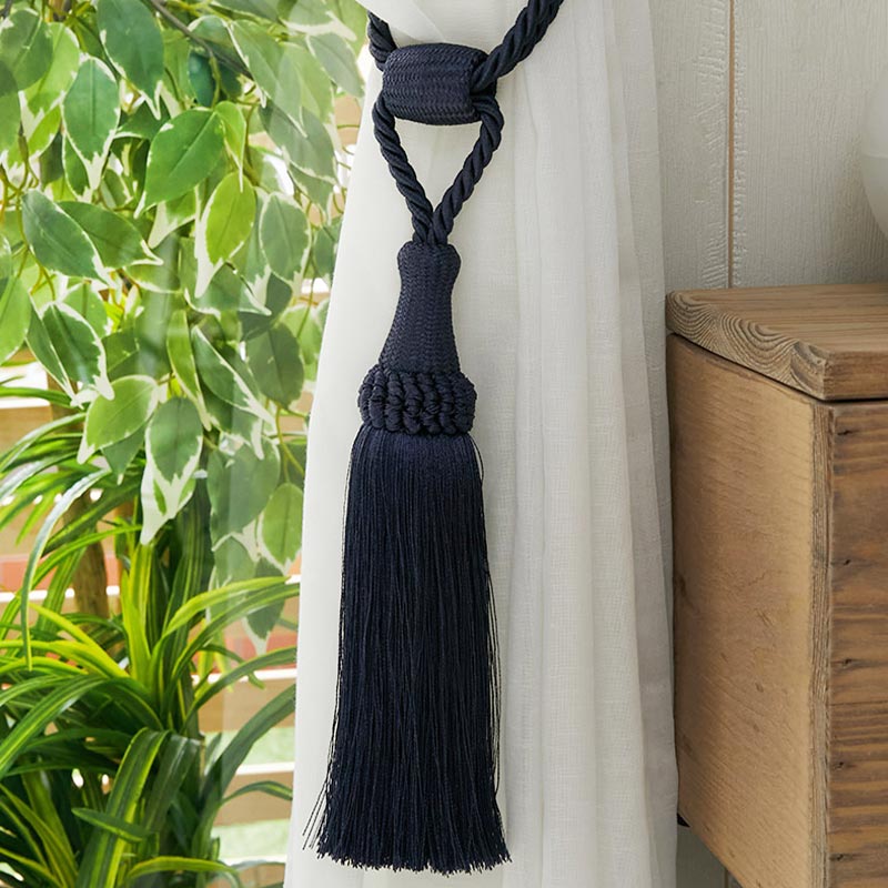 グラムスタイル 在庫処分 特価 カーテンタッセル ロープ 2本セット