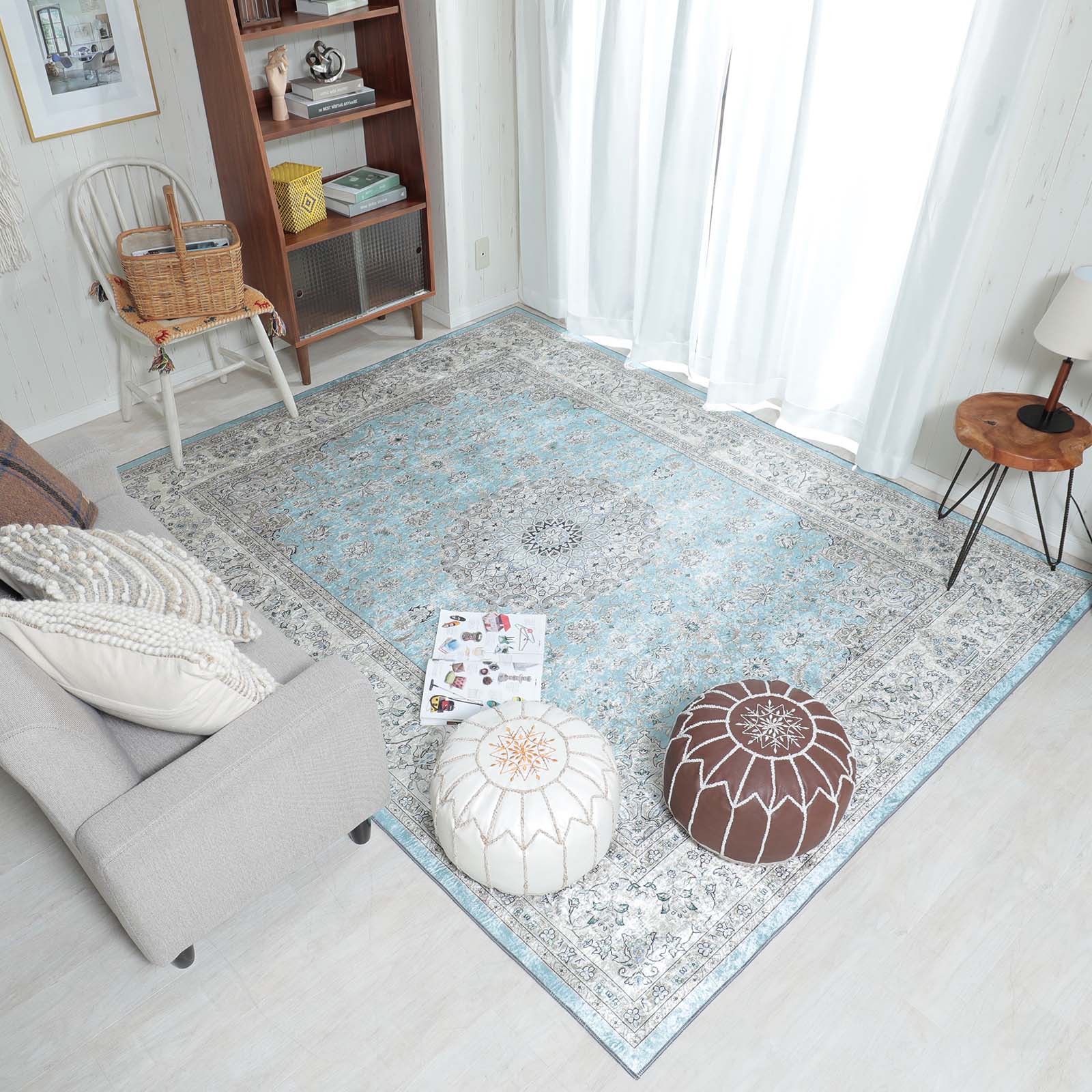 グラムスタイル ラグ カーペット ペルシャ風 3畳 200×250 北欧