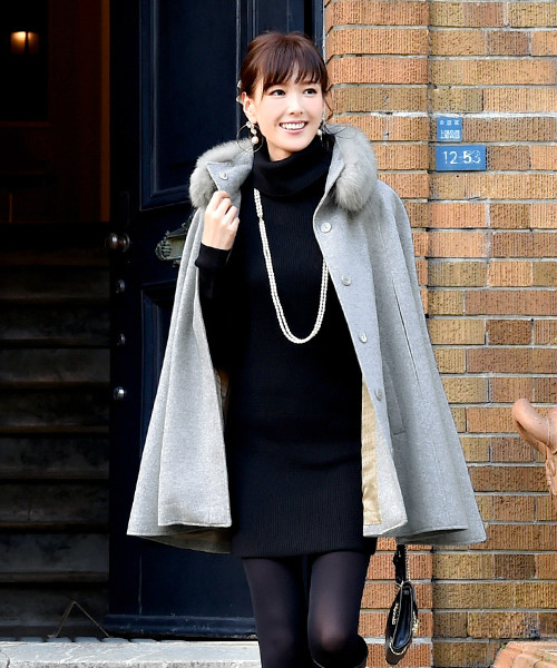 RUIRUE BOUTIQUE（ルイルエブティック） レディース ポンチョ ケープ