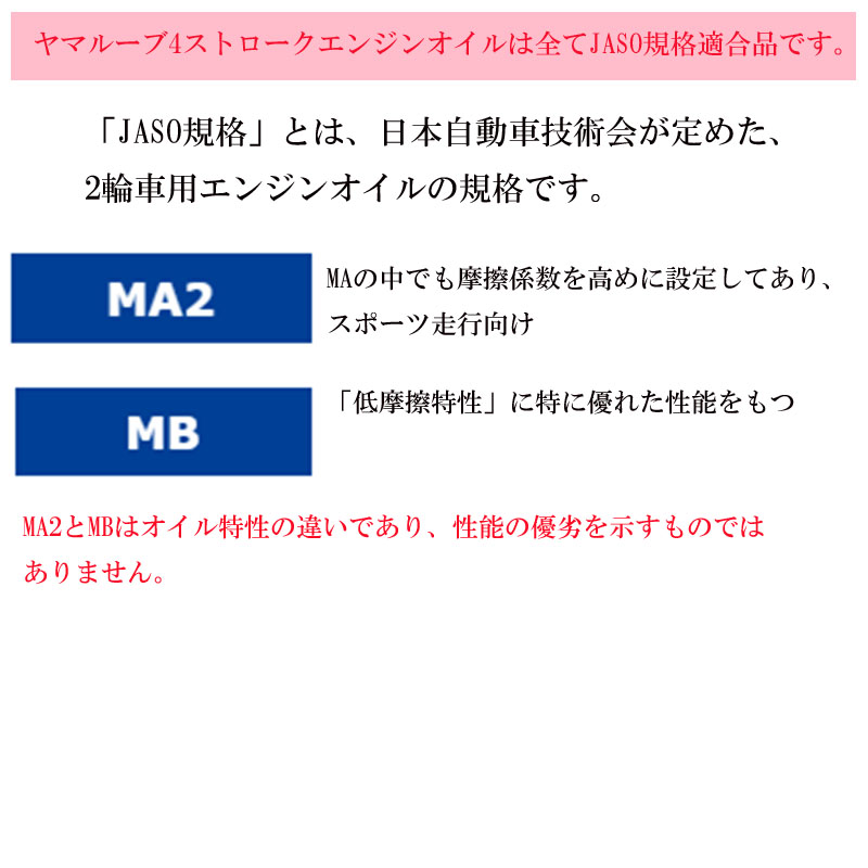 YAMAHA（ヤマハ） 正規品 ヤマハ純正4ストロークオイル ヤマルーブ