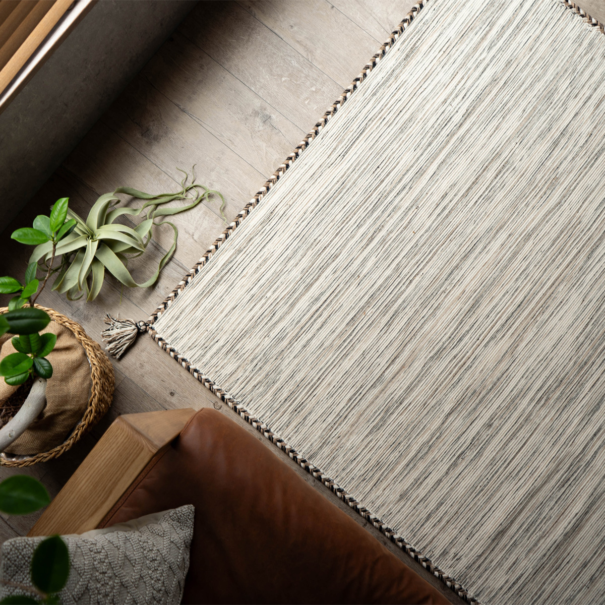 サヤンサヤン キリム ラグ 90x130 ラグマット おしゃれ 綿 手織り