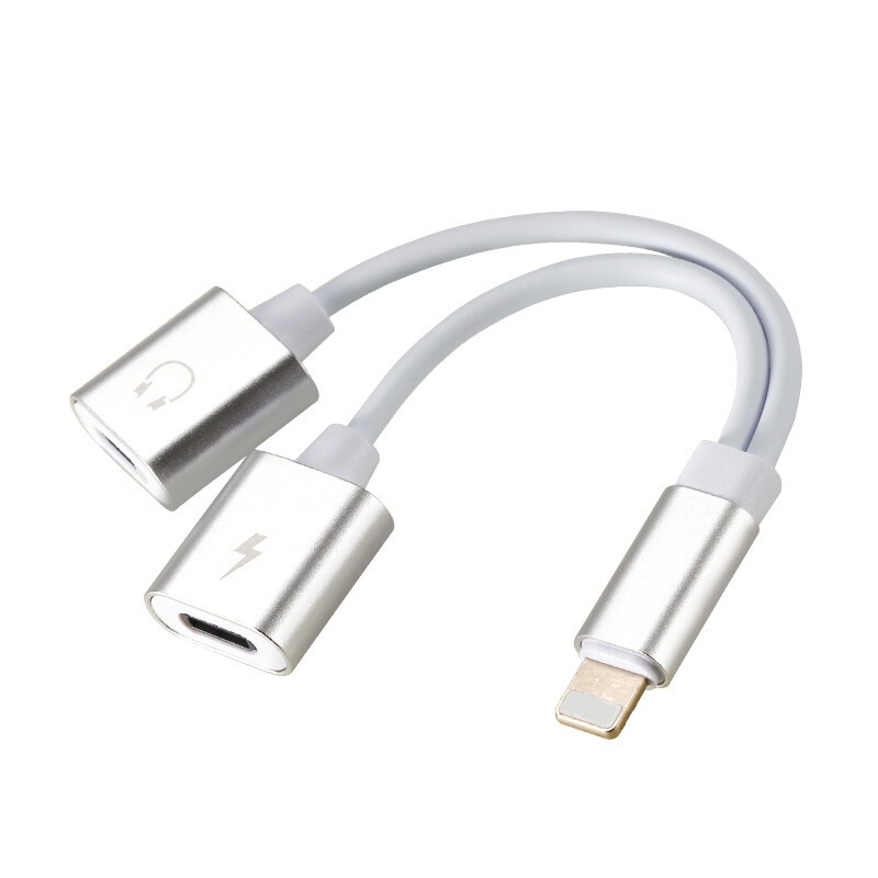 iPhone イヤホン 変換ケーブル 充電 同時 通話 音楽 変換アダプタ iOS