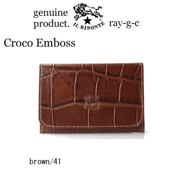 IL BISONTE（イルビゾンテ） カードケース 名刺入れ カードケース