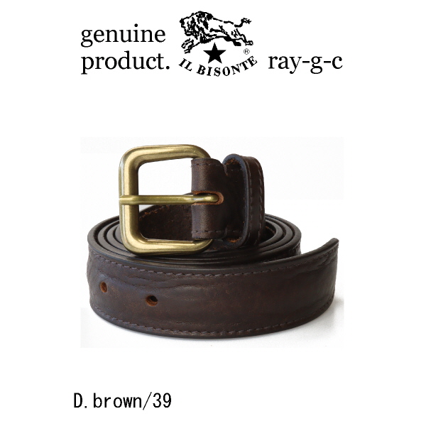 IL BISONTE（イルビゾンテ） ベルト レザーベルト（ バケッタレザー