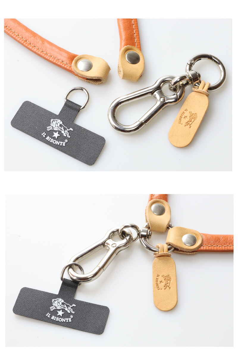 IL BISONTE（イルビゾンテ） スマホショルダー レザーストラップ