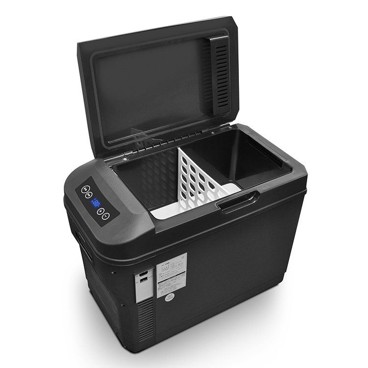 24L 冷温庫 ブラック 横置き 縦置き 車載対応冷温庫 自宅 車 大容量 2