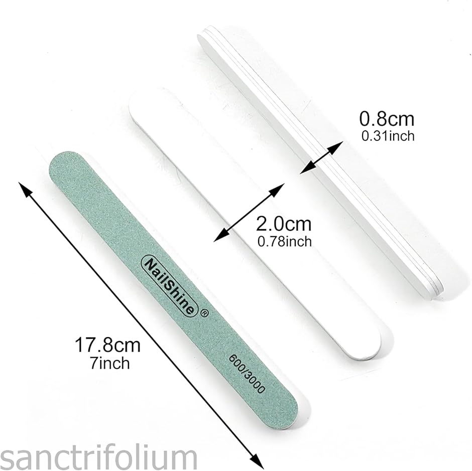 爪みがき ネイルシャイナー 爪やすり ネイルファイル 20本入り