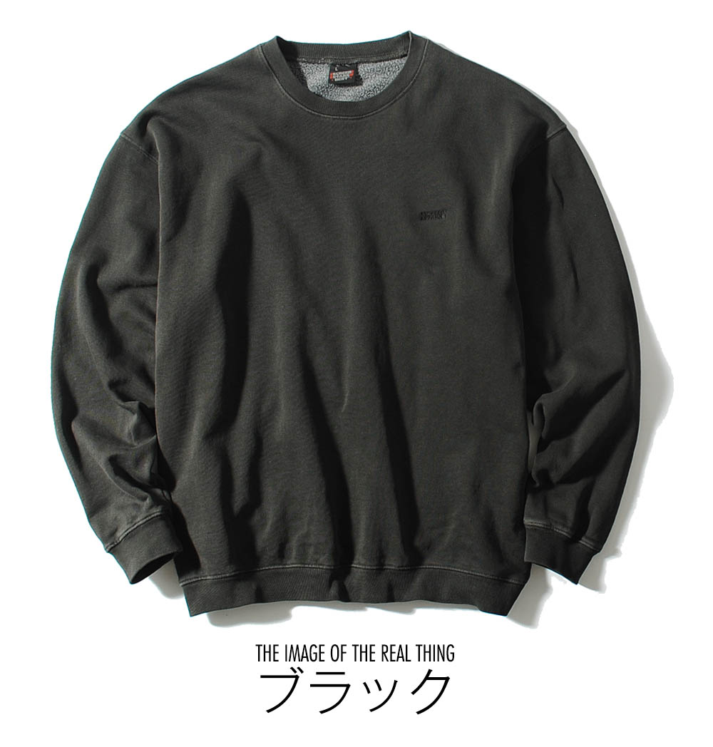 SCREEN STARS（スクリーンスターズ） ピグメント加工スウェット 長袖