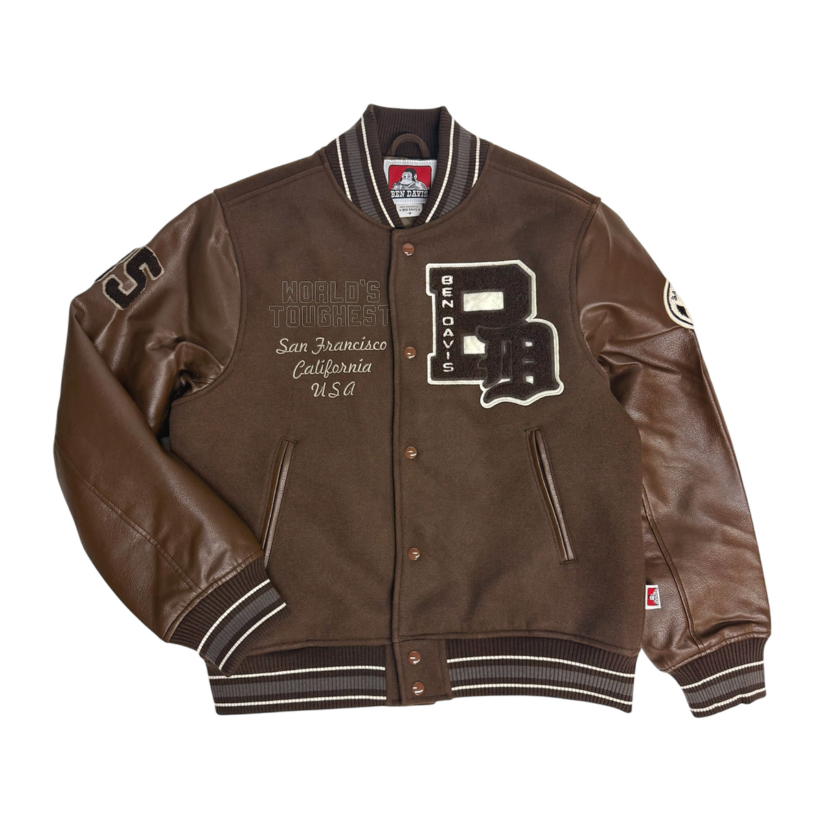 BEN DAVIS（ベンデイビス） スタジャン サガラ刺繍 ワッペン