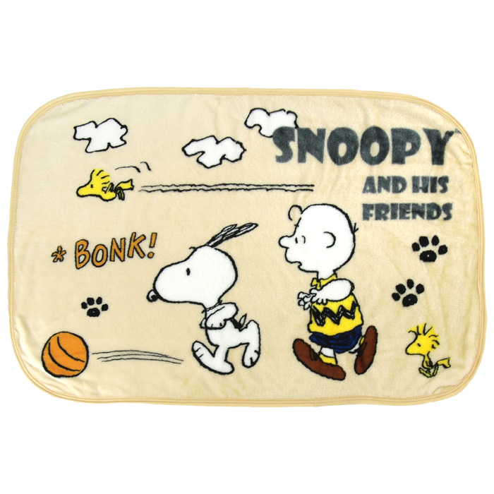 SNOOPY（スヌーピー） ひざ掛け毛布 毛布 ニューマイヤー毛布 ベビー