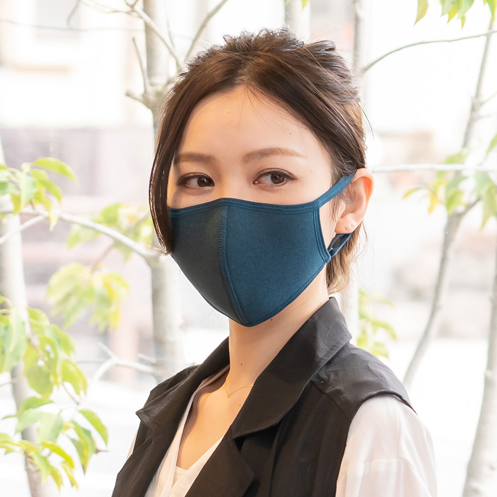 銀イオン抗菌加工 ラテックス立体型マスク 3枚セット マスク 洗える