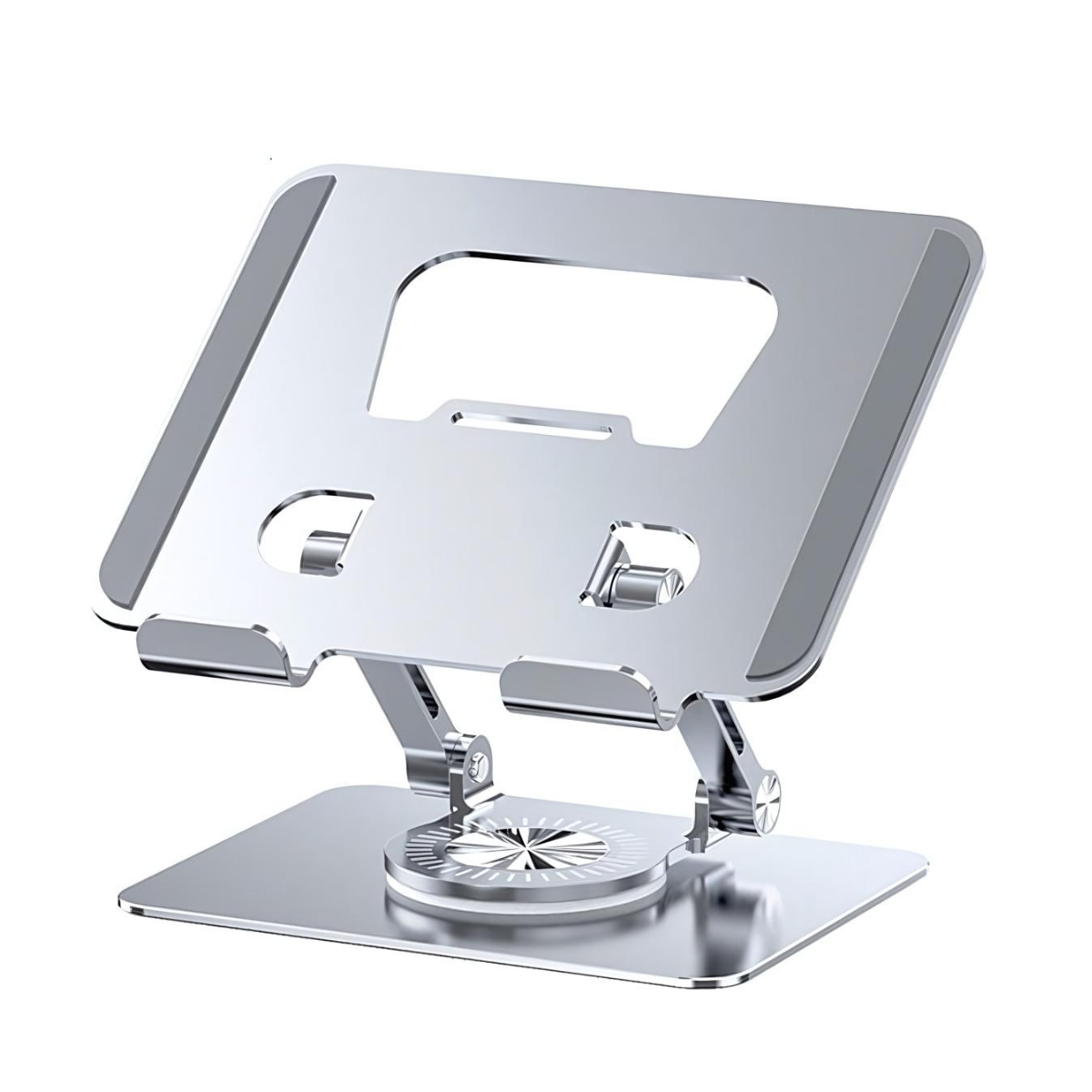 ノートパソコンスタンド PCスタンド 360°回転 折りたたみ コンパクト