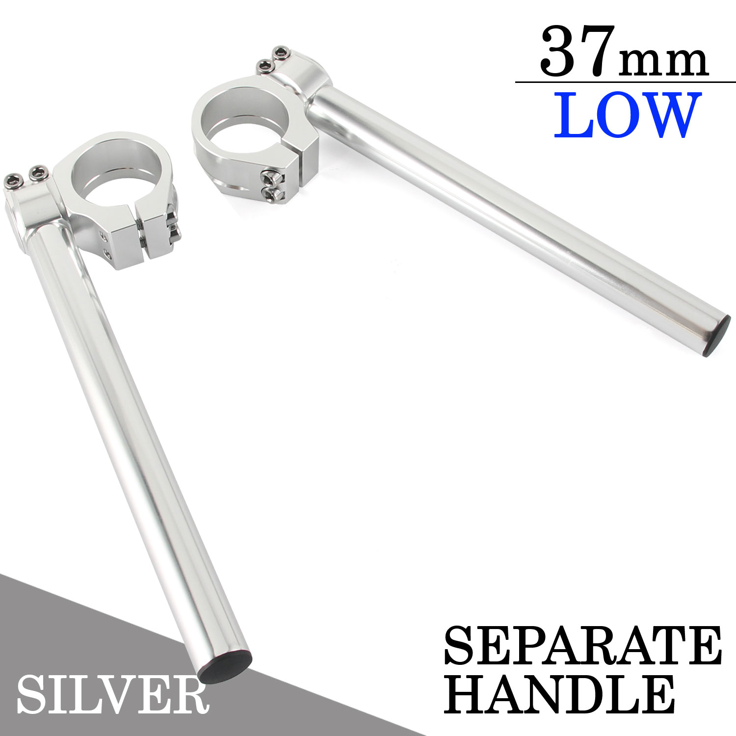 角度調整付 セパレートハンドル 37mm 37パイ LOWタイプ 22.2mm