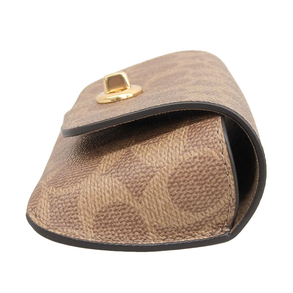 COACH（コーチ） サングラスケース メンズ レディース 革 ブラウン