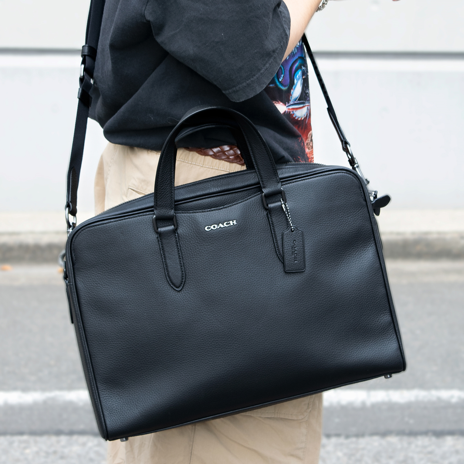 COACH（コーチ） バッグ メンズ ビジネスバッグ 2WAYブリーフケース A4