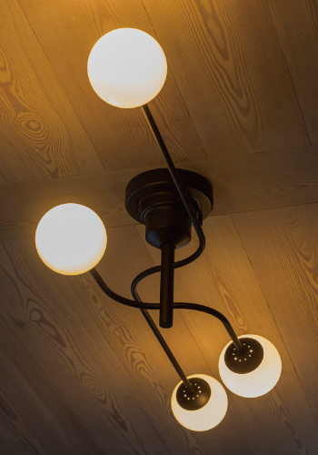 INTERFORM（インターフォルム） シーリングライト おしゃれ 4灯 天井