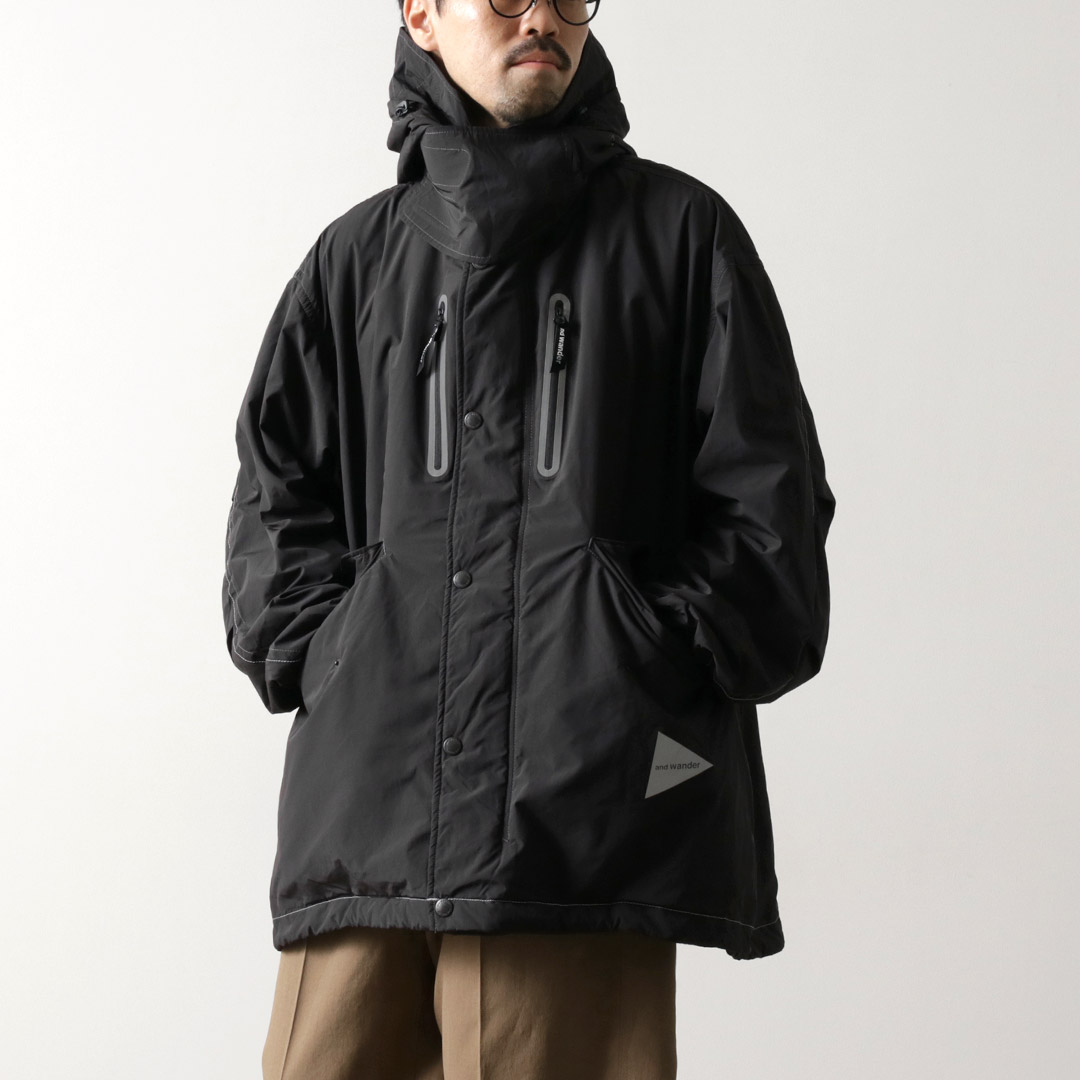 and wander（アンドワンダー） フィッシュテール オクタ コート