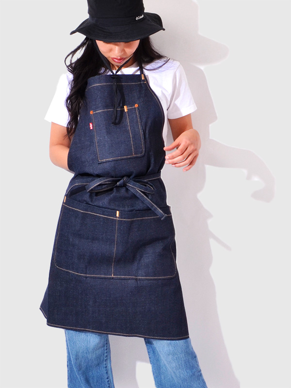 Levi's（リーバイス） デニム エプロン ロング丈 levis Levis 前掛け