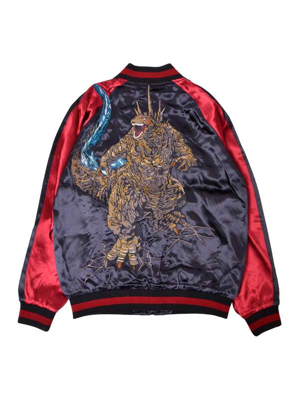 GODZILLA ゴジラ スカジャン メンズ レディース 大きいサイズ ゴジラ