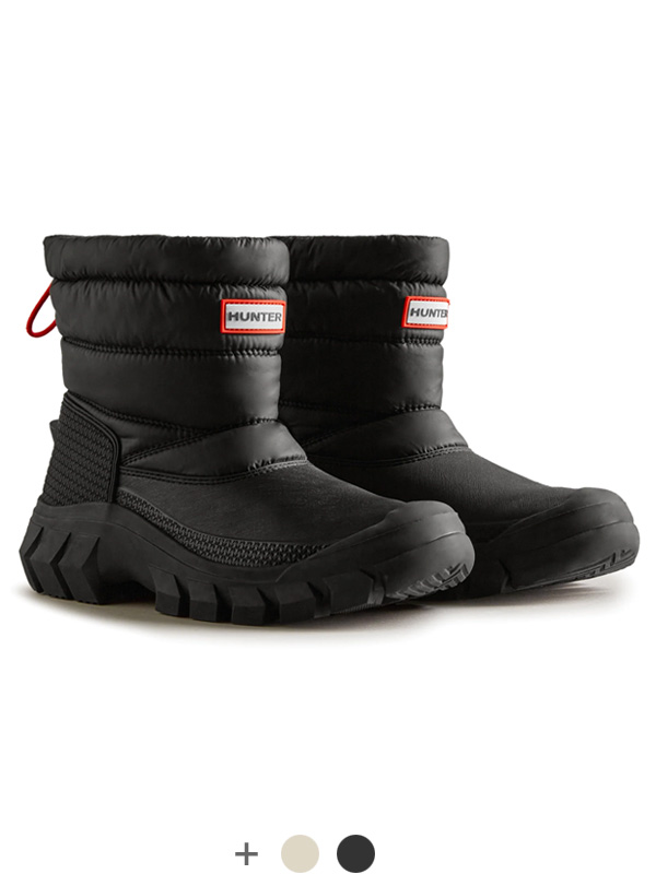 HUNTER（ハンター） Women's Intrepid Insulated Short Snow Boots